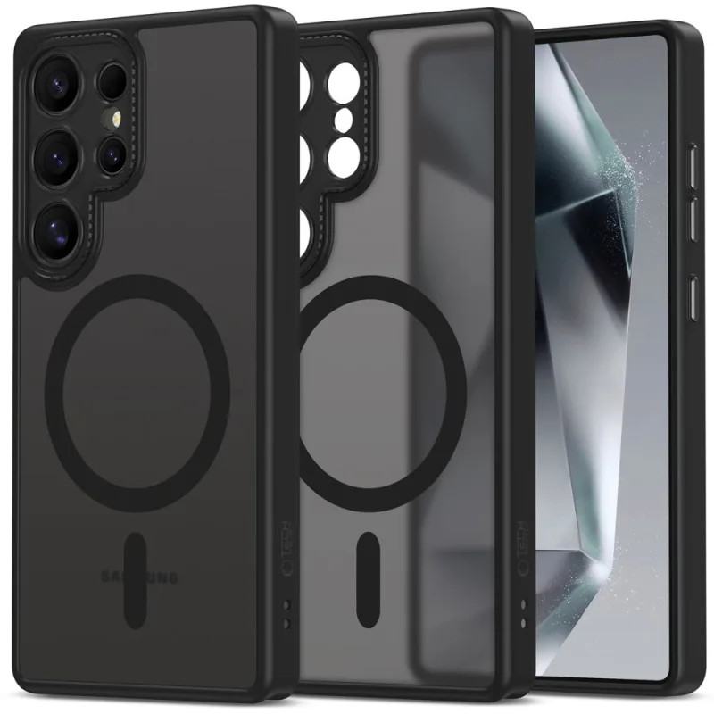 Puzdro Tech-Protect MagCam MagSafe pre Samsung Galaxy S25 Ultra – čierne