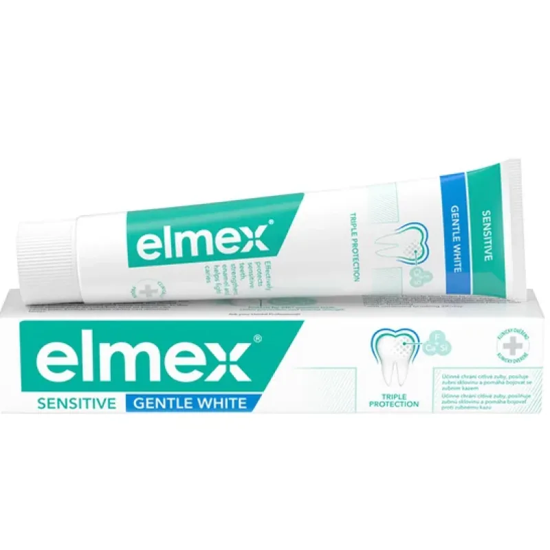 ELMEX Sensitive Whitening zubná pasta pre citlivé zuby 75 ml