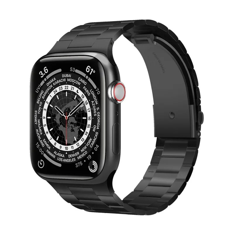 Elago remienok Metal Band pre Apple Watch 40/41/42mm - Black EAW-MTBAND41…
