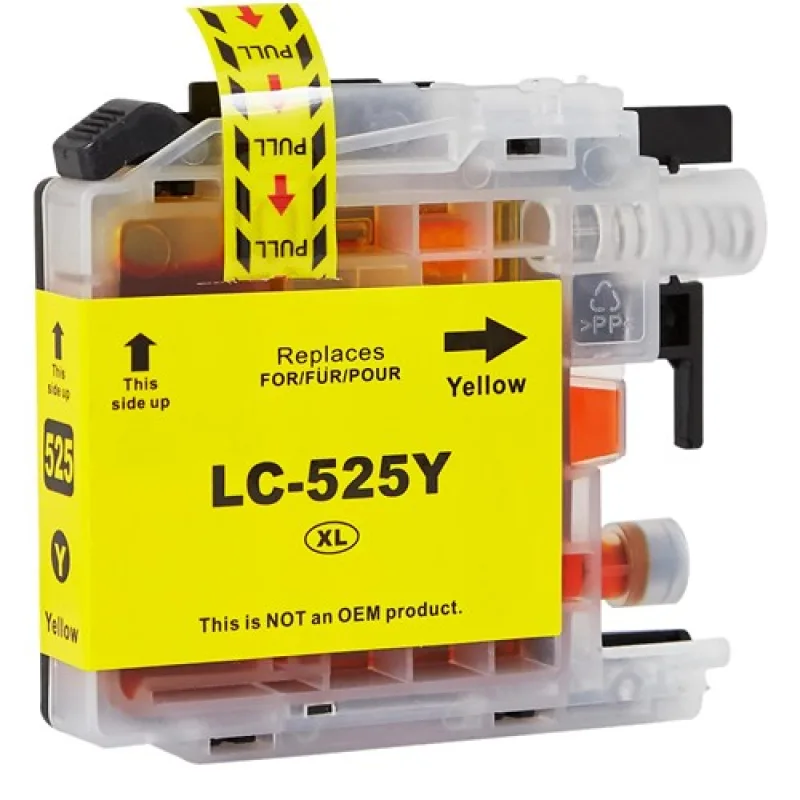 Brother LC525XLY - 15ml Yellow - kompatibilný