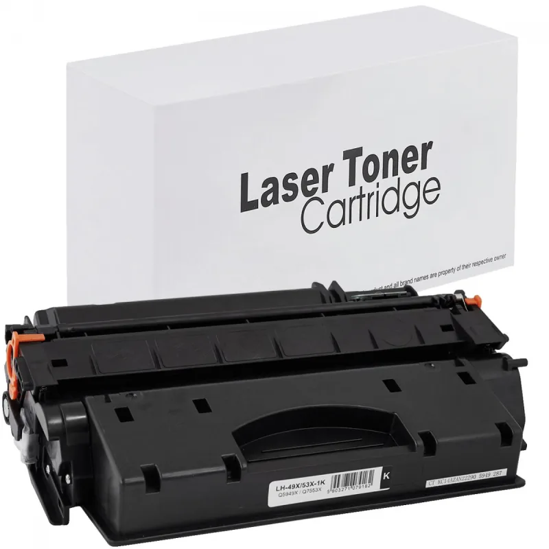 Toner HP Q5949X/Q7553X/CRG708H/CRG715H Black - 7000 strán - kompatibilný
