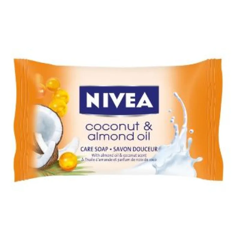 Nivea Coconut Almond oil - tuhé mydlo 90g