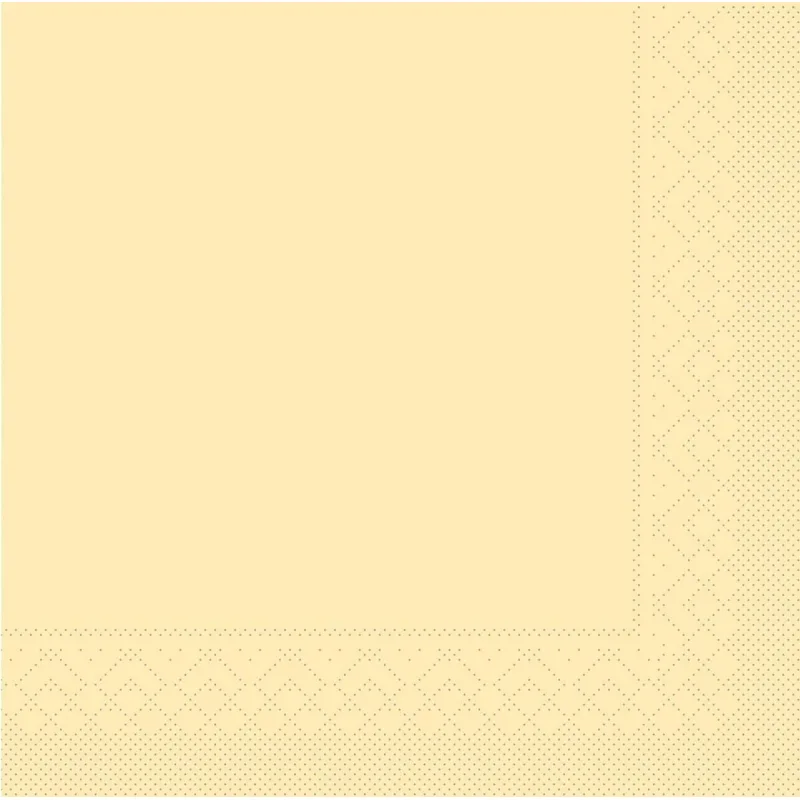 MANK 87749 obrúsky Tissue Dinner 40x40cm BASIC krémová 100ks