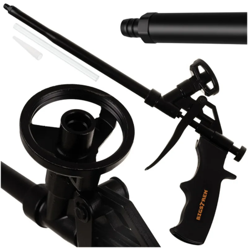 BIGSTREN Kovová pištoľ na montážnu penu
