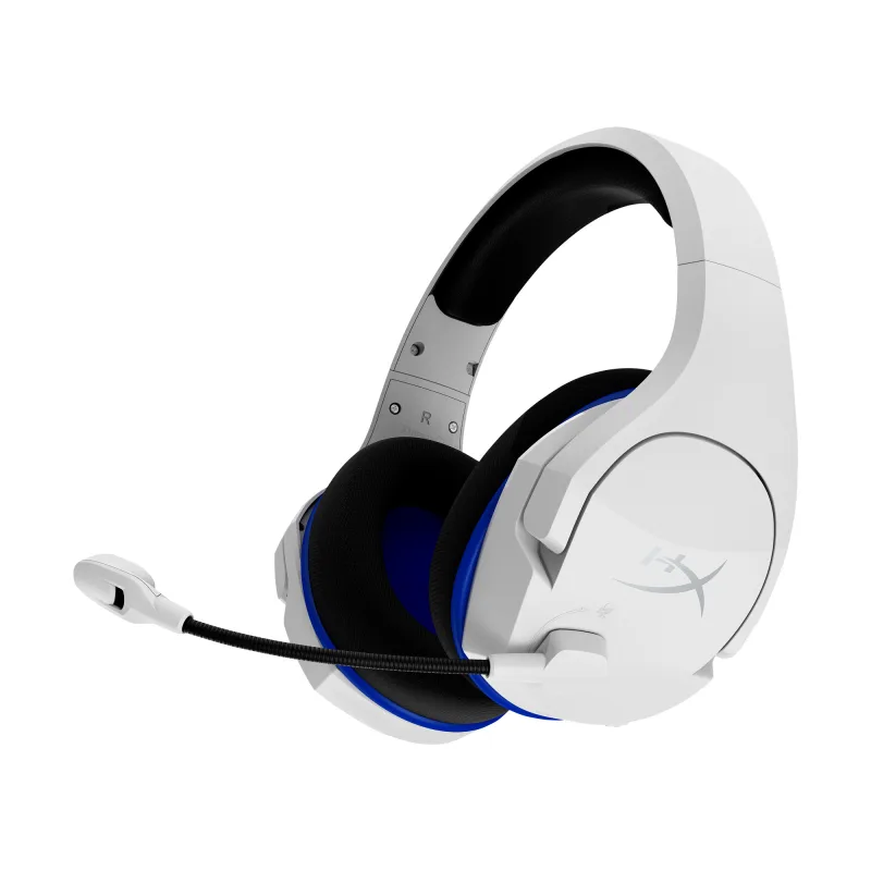 HyperX Cloud Stinger Core - Wireless Gaming Headset (White-Blue) - PS5…