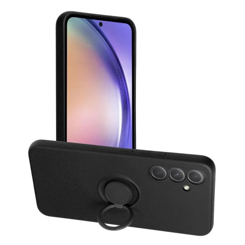 Puzdro SILICONE RING na SAMSUNG Galaxy A54 5G black