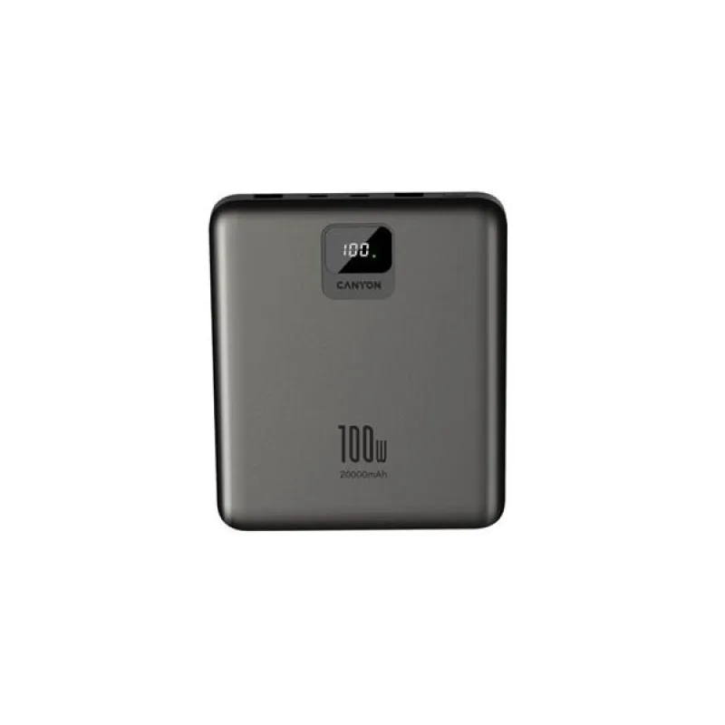 Canyon PB-2008, Powerbank, Li-Pol, 20.000 mAh, aj pre NB, dig. displej,…