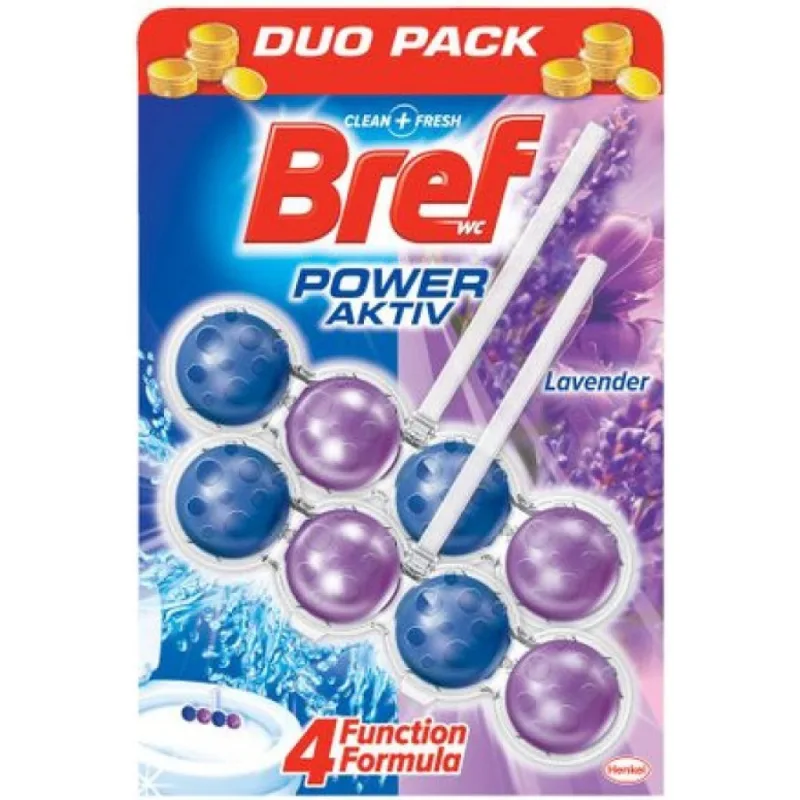 BREF duo pack 2x50g guličky Levander