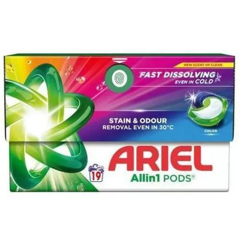 Ariel Color kapsule 19ks