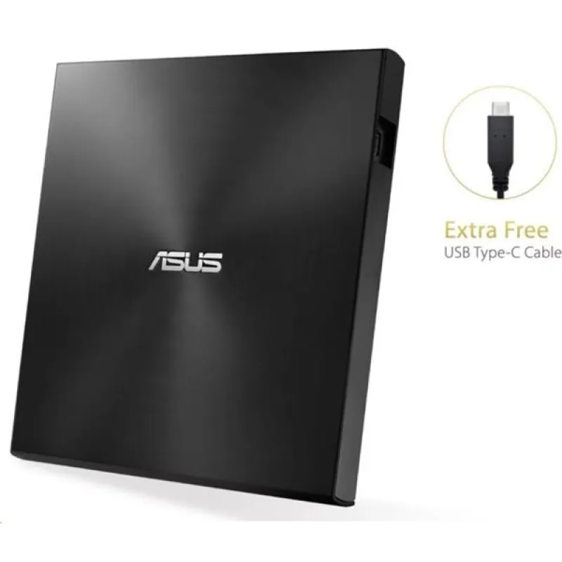 ASUS SDRW-08U9M-U external ultraslim DVD-RW USB-C/A, čierna 90DD02A0…