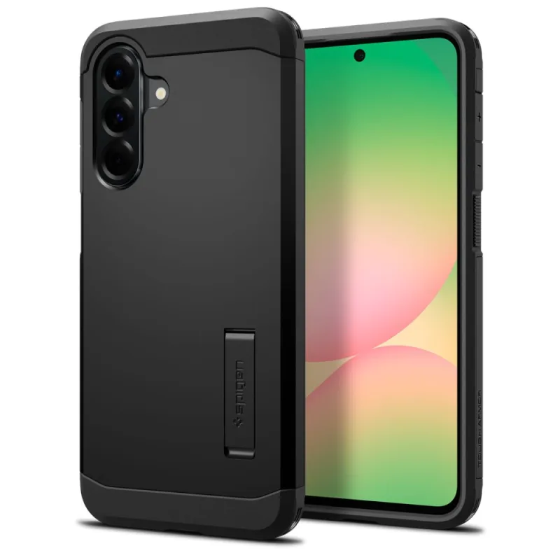 Puzdro Spigen Tough Armor pre Samsung Galaxy A56 5G - čierne