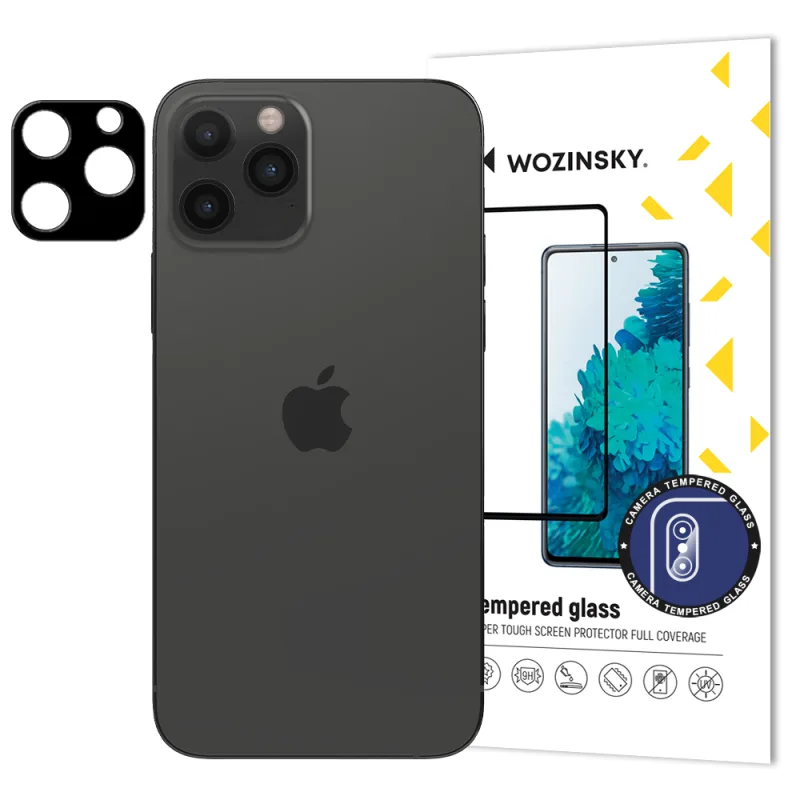 Wozinsky Tvrdené sklo na celý fotoaparát 9H pre celý fotoaparát pre fotoaparát iPhone 12 Pro
