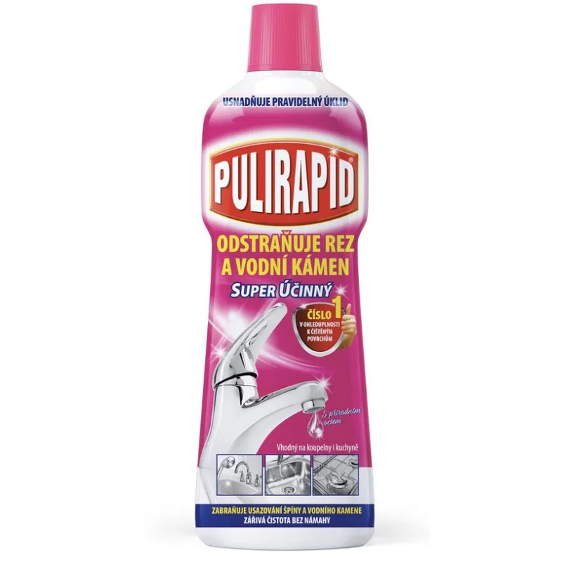Pulirapid 750ml aceto ružový