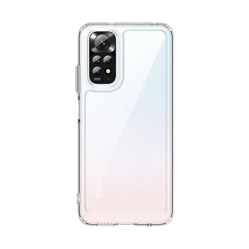 Outer Space Case pre Xiaomi Poco X5 5G / Redmi Note 12 5G kryt s flexibilným rámom priehľadný