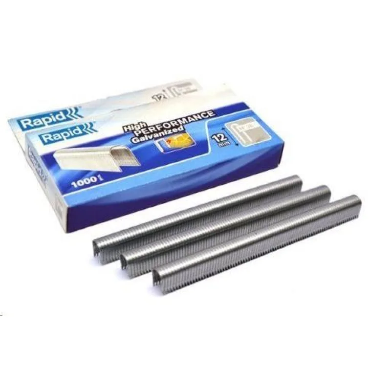 Náplň pro sponkovací kleště RAPID 36 - 12mm, pozink (1000 ks) 36/12K