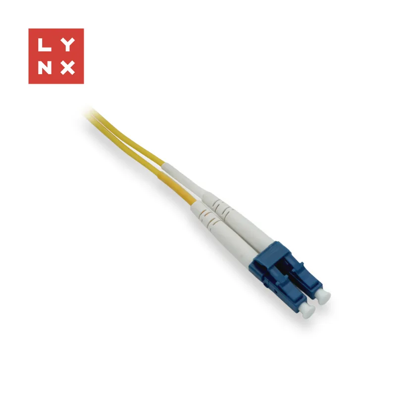 LYNX duplexní patch kabel SM, OS2, LC/ LC, 9/ 125µm, 2m LX-DPX-LC/LC…
