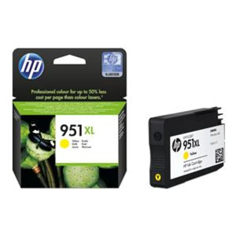 HP 951 XL žltá atramentová kazeta, CN048AE CN048AE