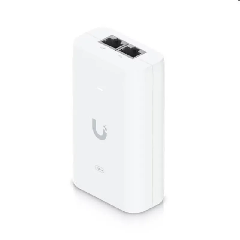 Ubiquiti U-POE++ 802.3bt Gigabit PoE injektor 48V/1,25A (60W) biely