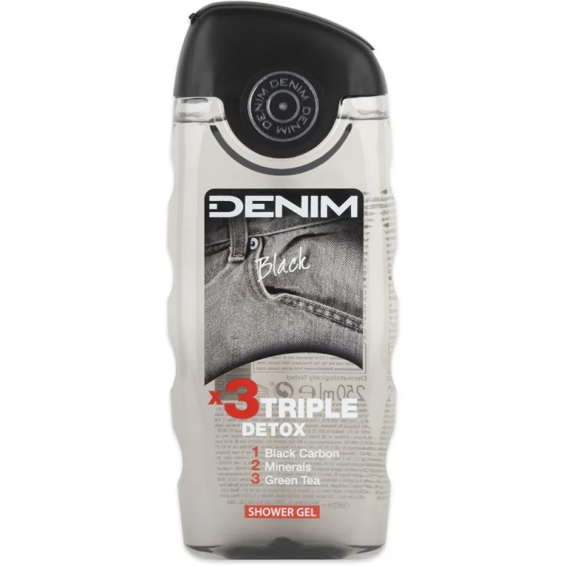 Denim Black sprchový gél pre mužov 250 ml