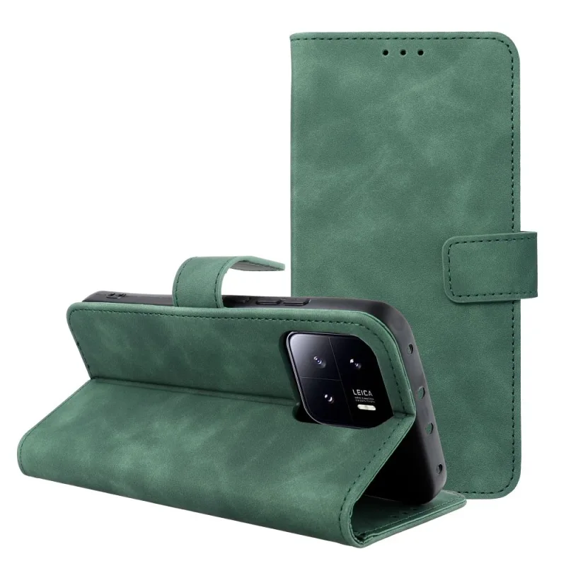 Puzdro TENDER Book na XIAOMI 13 green