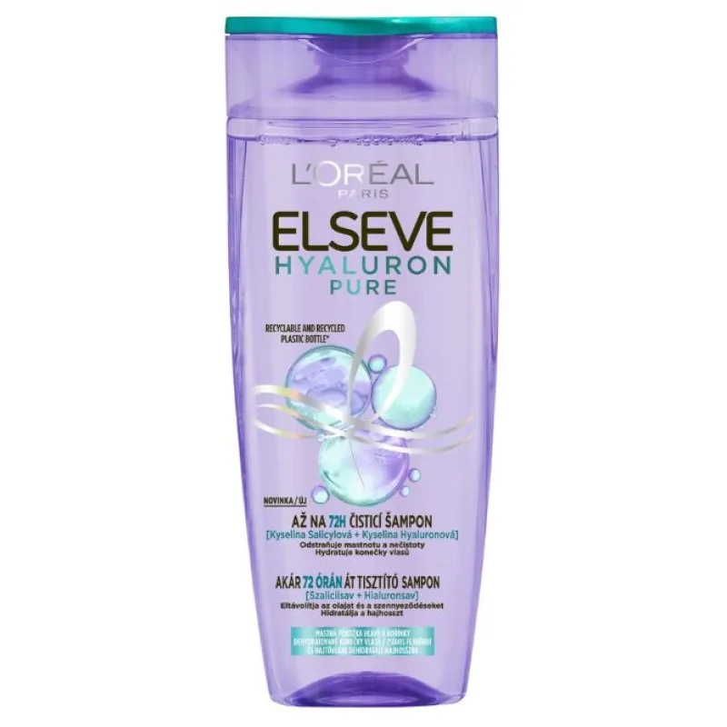 Loreal Paris Elseve Hyaluron Pure šampón na vlasy 400ml