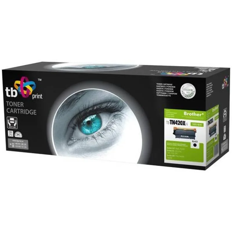 Toner TB kompatibilný s Brother TN-420XN 100% new TB-TN420XN