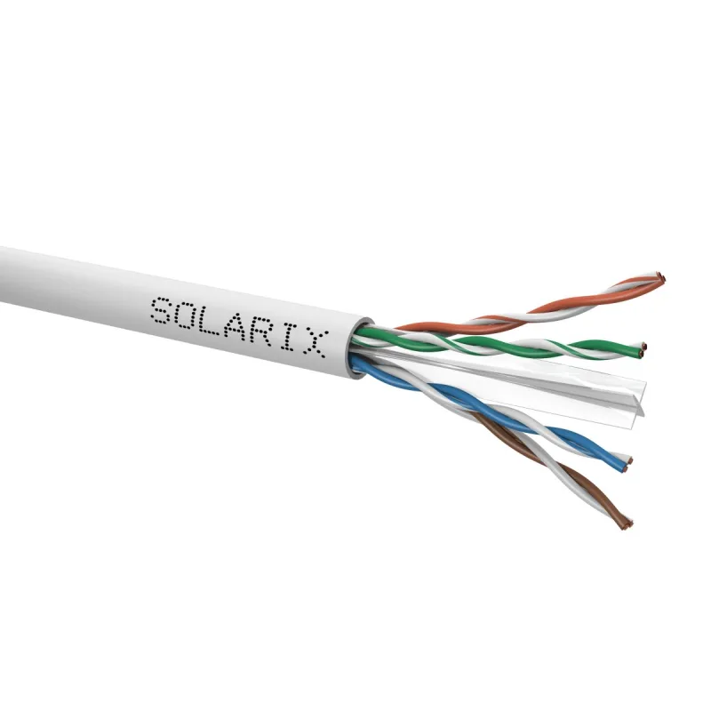 Inštalačný kábel Solarix CAT6 UTP PVC Eca 100m/ box SXKD-6-UTP-PVC…