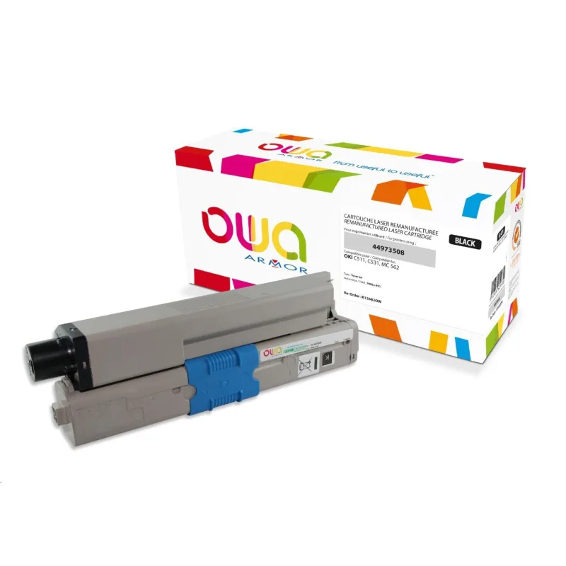 OWA Armor toner pre OKI C511, C531, MC 562, 7000 strán, 44973508, …