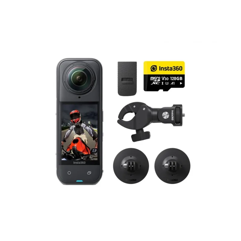 Insta360 X5 motocyklový balíček - akční kamera X5 + příslušenství na…