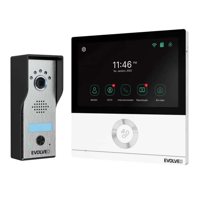 EVOLVEO DoorPhone AHD7, Sada domáceho WiFi videotelefónu s ovládaním…