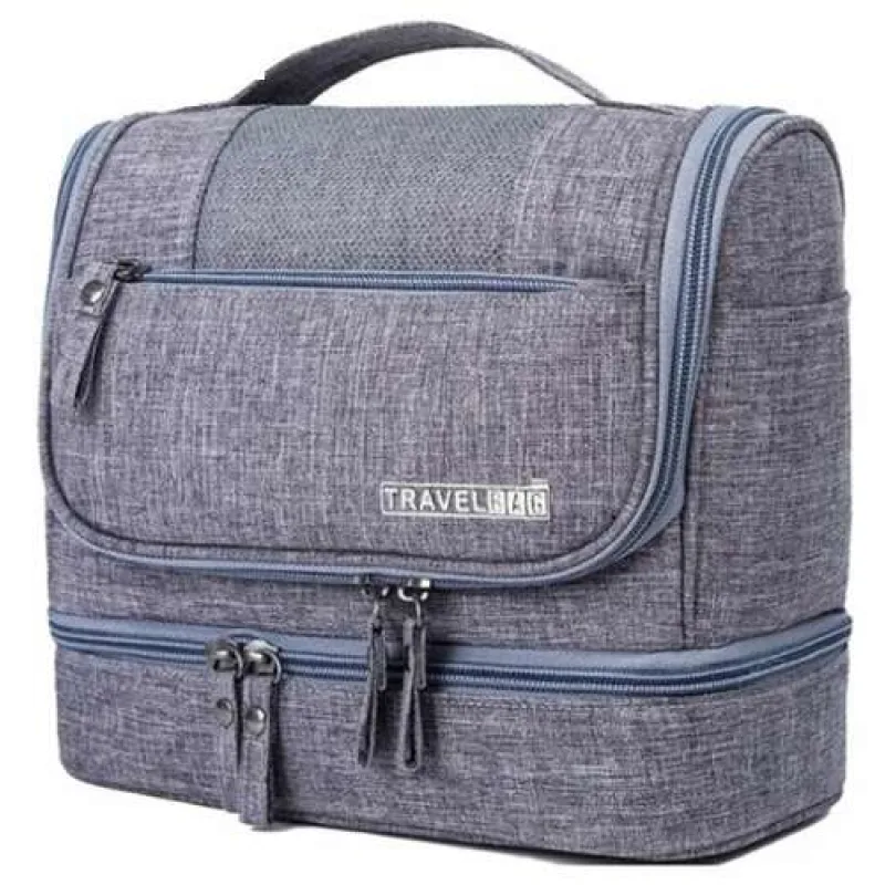 SOULIMA Závesná kozmetická taška šedá