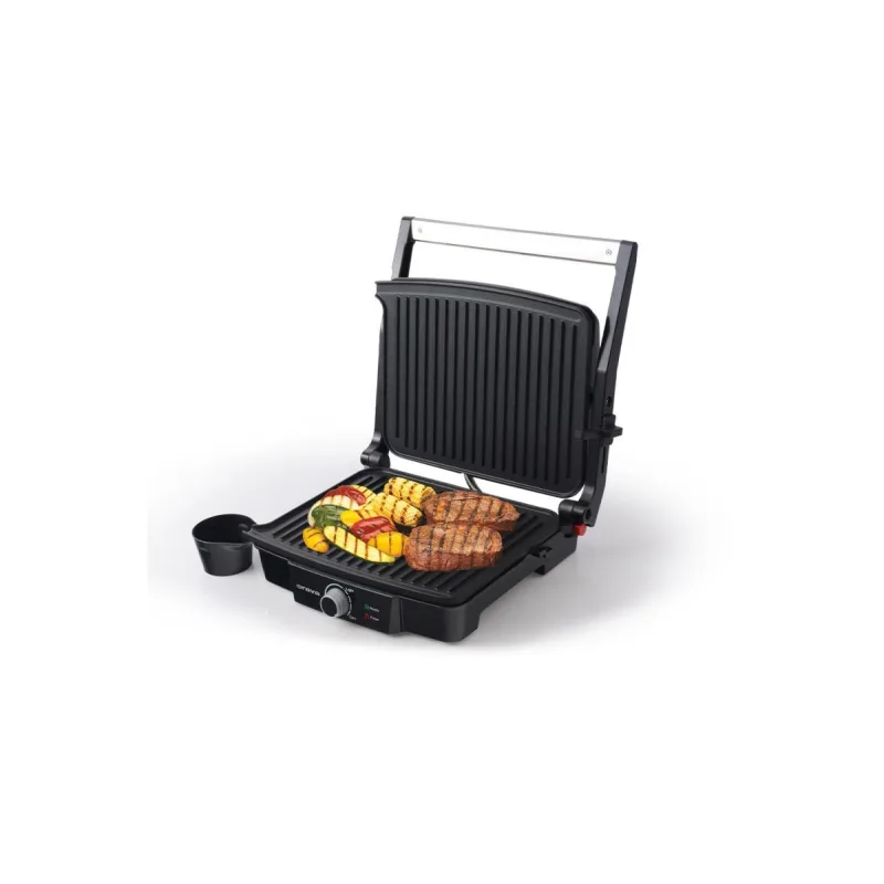 Orava Grillchef elektrický kontaktní gril, 2000 W, regulace teploty, …