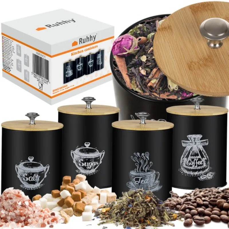 RUHHY Kuchynské nádoby 4x1 5l