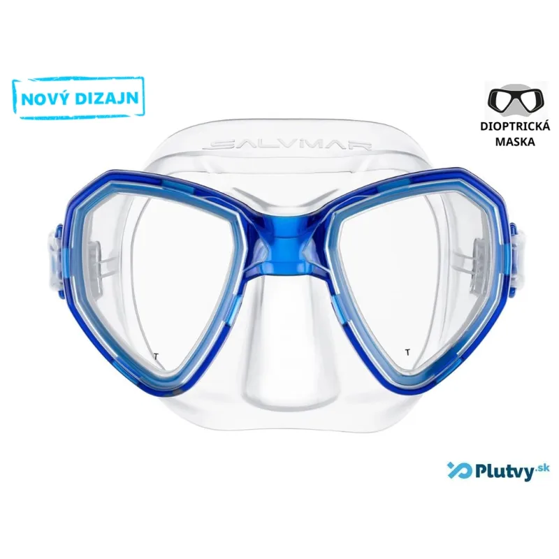 Salvimar Morpheus- - dioptrická potápačská maska -4,0 ľavá