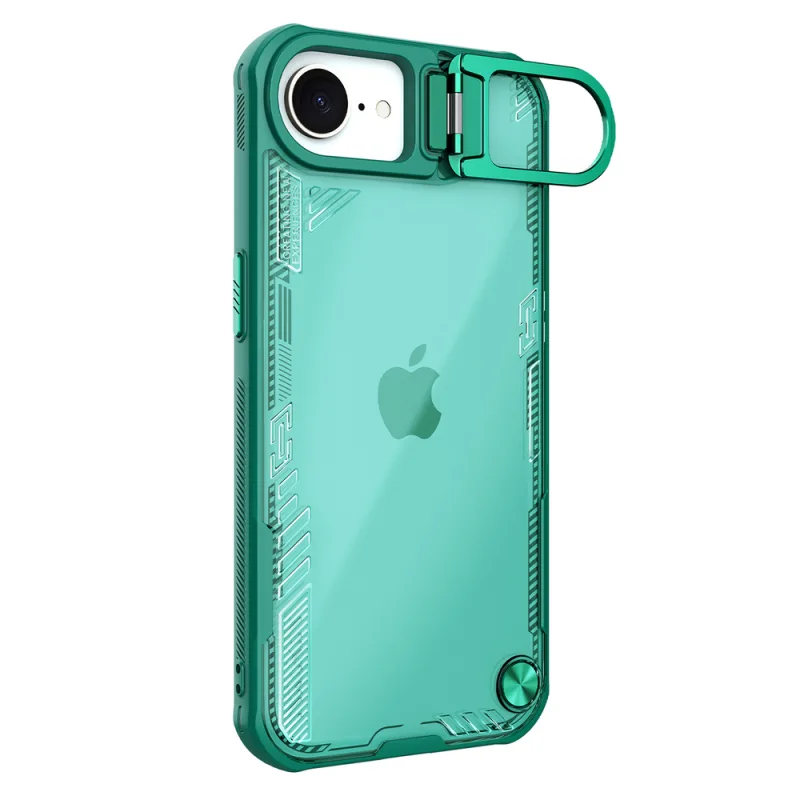 Puzdro Nillkin Iceblade Prop Case so stojanom pre iPhone 16e – zelené