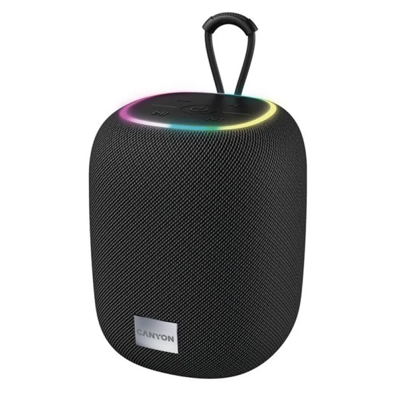 Canyon BSP-8, Bluetooth v 5.2 prenosný reproduktor, USB-C, AUX, TF pam.…