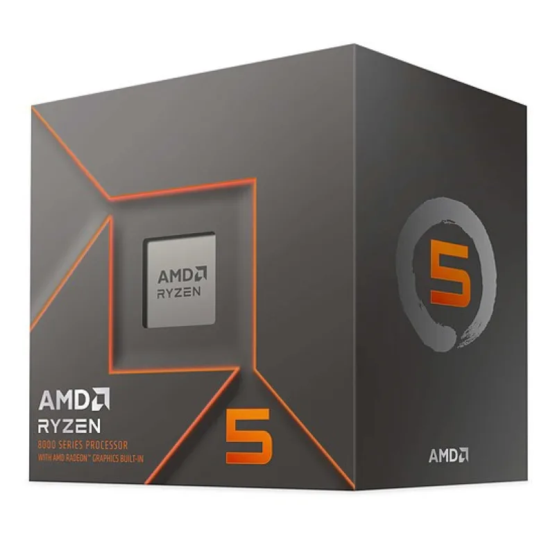 CPU AMD RYZEN 5 8600G, 6-core, až 5.0GHz, 22MB cache, 65W, AMD…