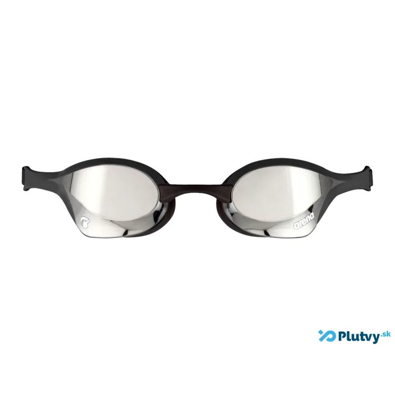 Arena Cobra Ultra Mirror čierna, strieborné