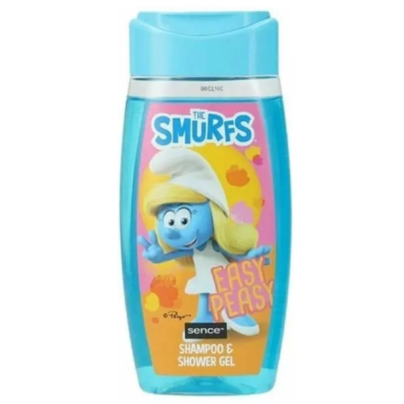 Sence The Smurfs 2v1 sprchový gél a šampón 210 ml