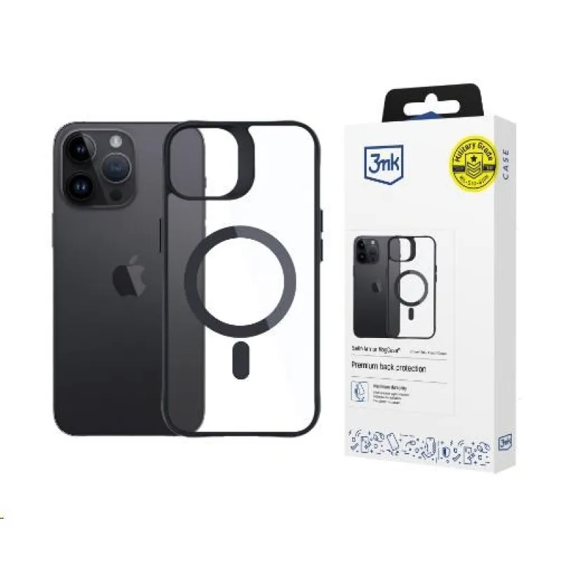 3mk ochranný kryt Satin Armor MagCase pro iPhone 14 Pro 5903108563796