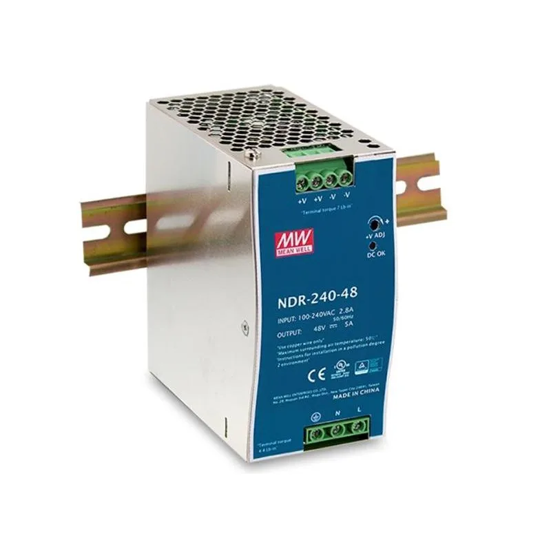 MEANWELL NDR-240-24 Priem. napr. zdroj 24V 10A NDR-240-24