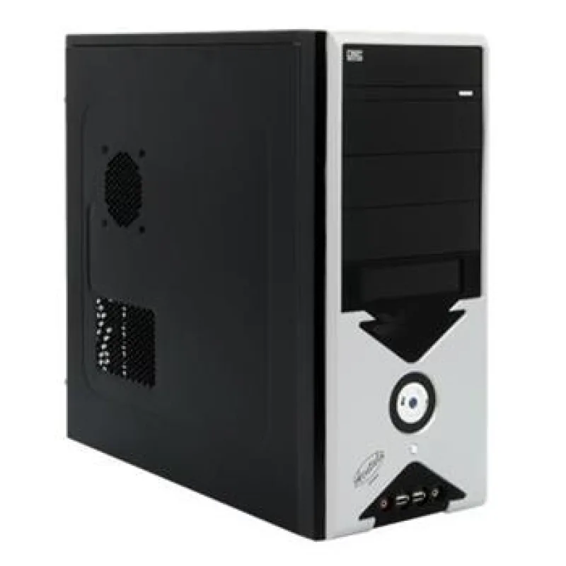 ACUTAKE ACU-ARROWS-SB/ Midi Tower/ Čierna a strieborná ACU-ARROWS-SB