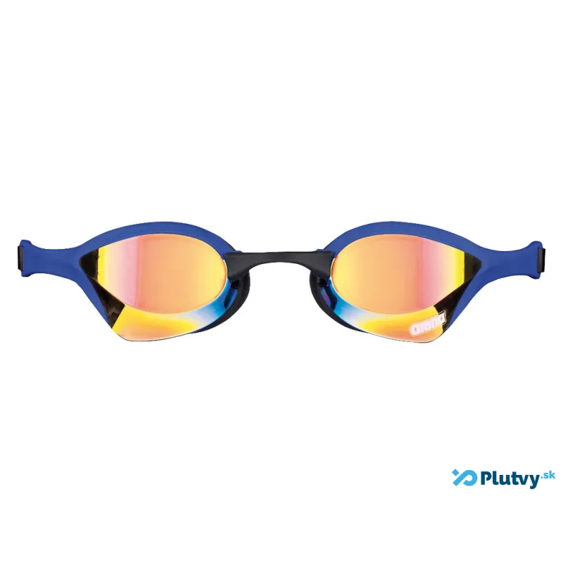 Arena Cobra Ultra Mirror modrá, zlaté