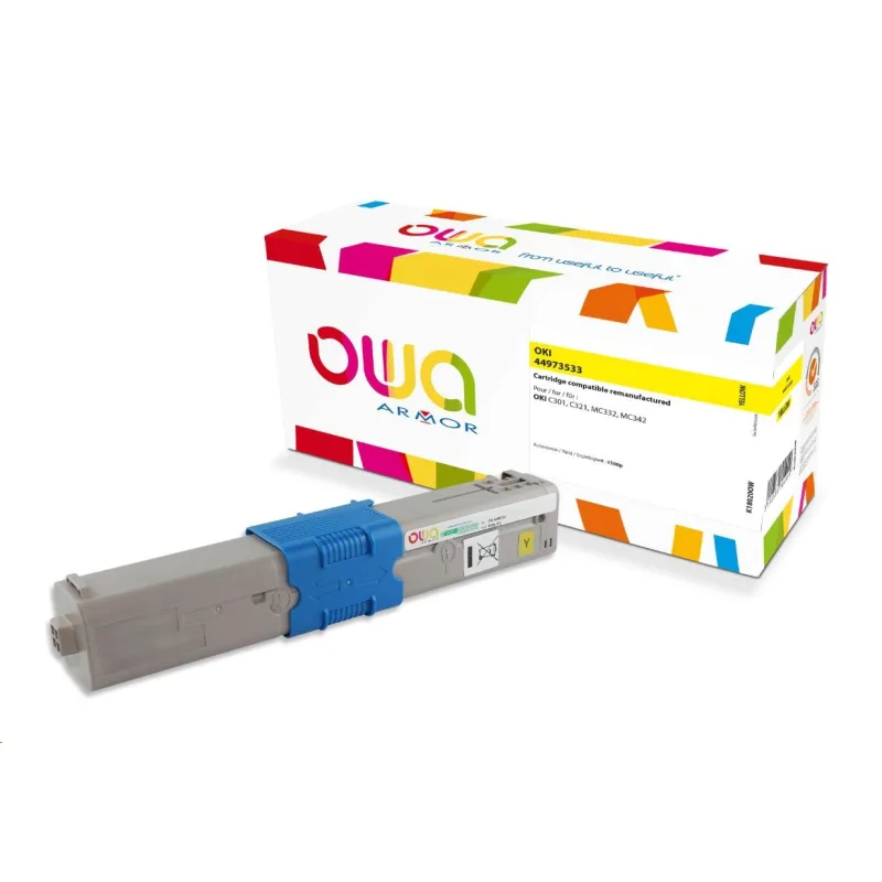 OWA Armor toner pre OKI C301, C321, MC332, MC342, 1500p, 44973533, …