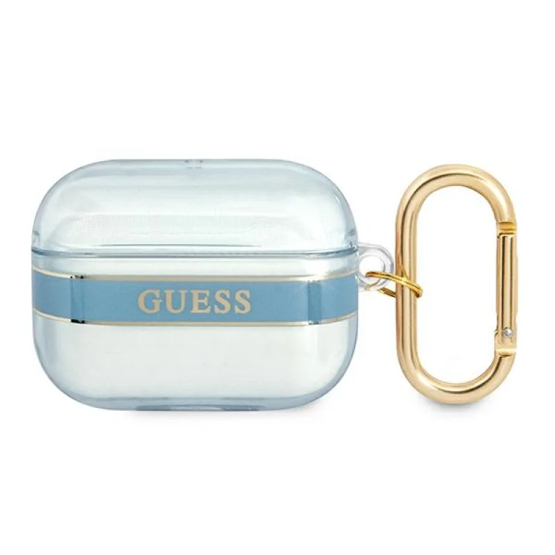 Guess GUAPHHTSB kryt AirPods Pro blue/blue Strap Collection
