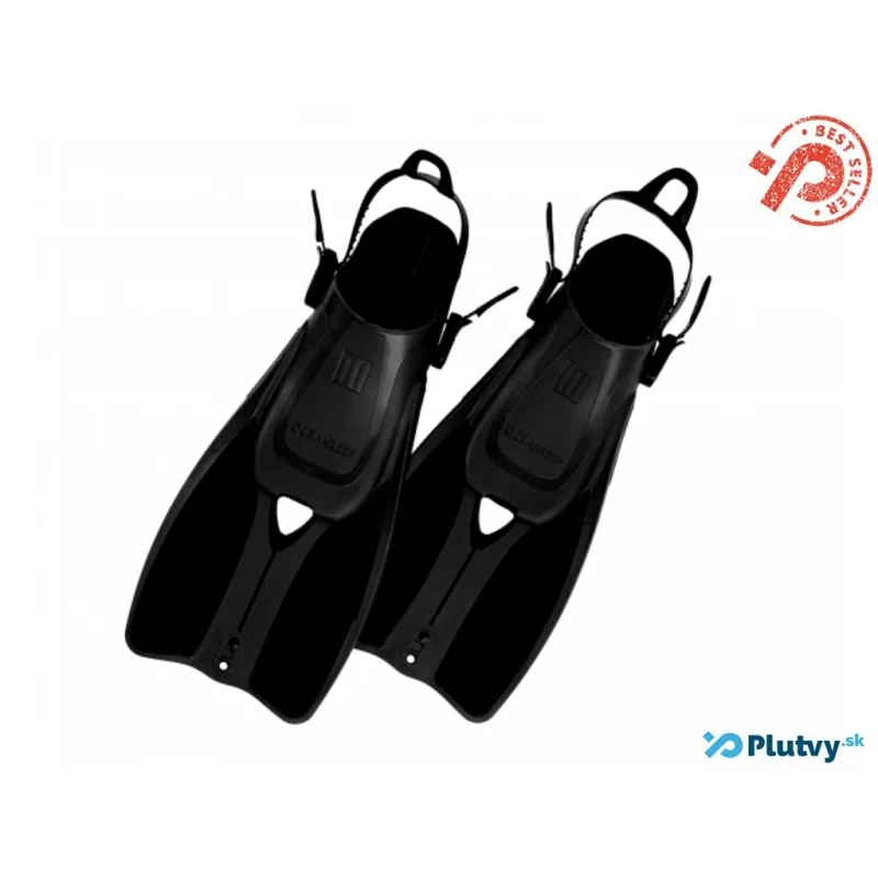 Ocean Reef Duo II Travel Fins čierna, 36/42