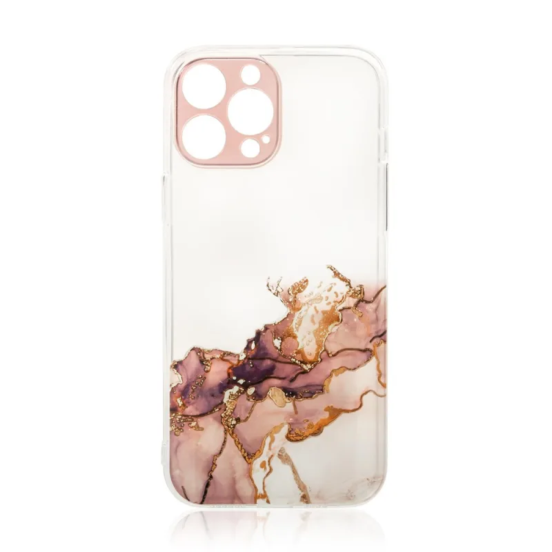 Mramorové puzdro pre Xiaomi Redmi Note 11 Gel Cover Marble Brown