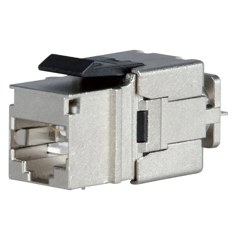 Rýchlozarezávacie keystone Solarix CAT6A STP SXKJ-10G-STP-BK-NA Component…