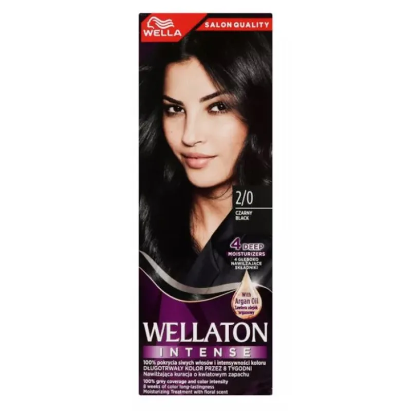 Wellaton farba na vlasy Intense 2/0 Čierna