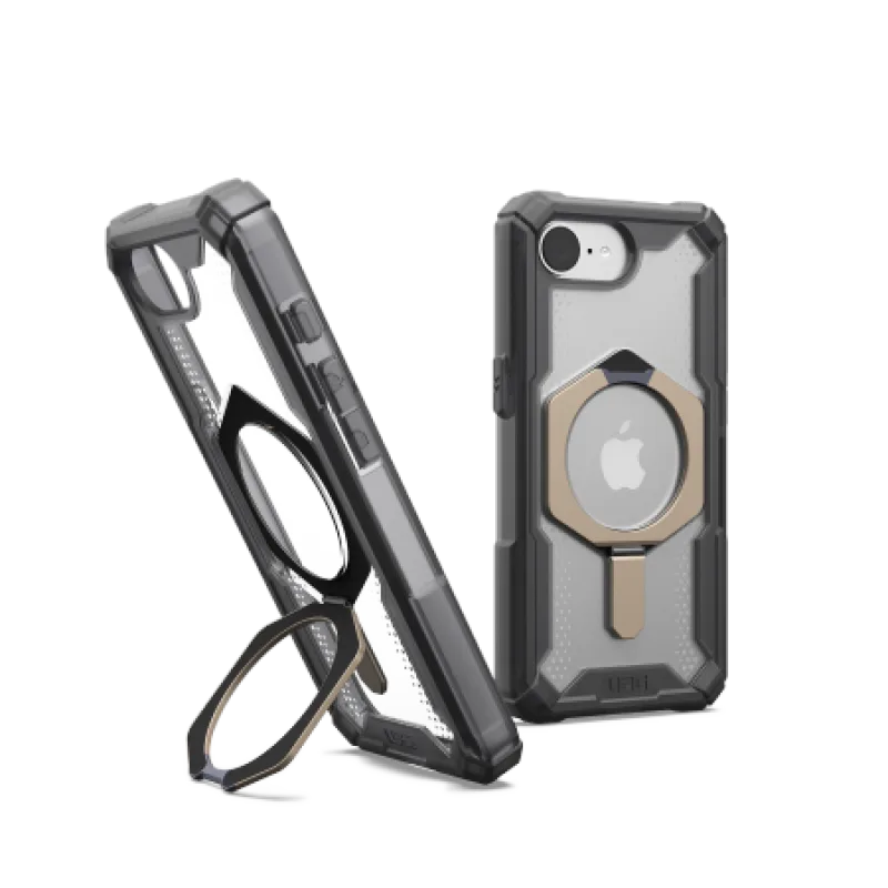 Puzdro UAG Plasma XTE MagSafe iPhone 16e – priehľadné šedé